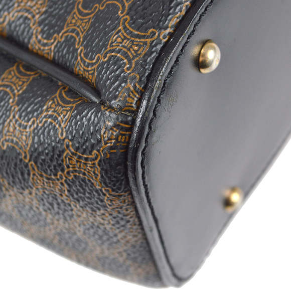 CELINE Macadam Handbag Black 180521 - Picture 7 of 10